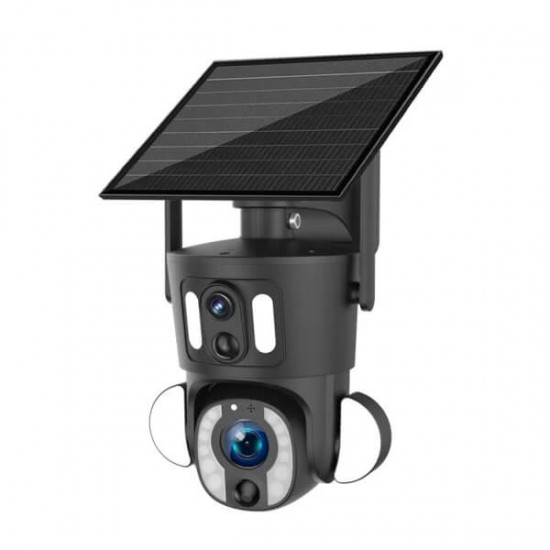 Techvision Ubox Solar 4mp ip 10x Zoom 4g Sim Kartlı Ptz Kamera